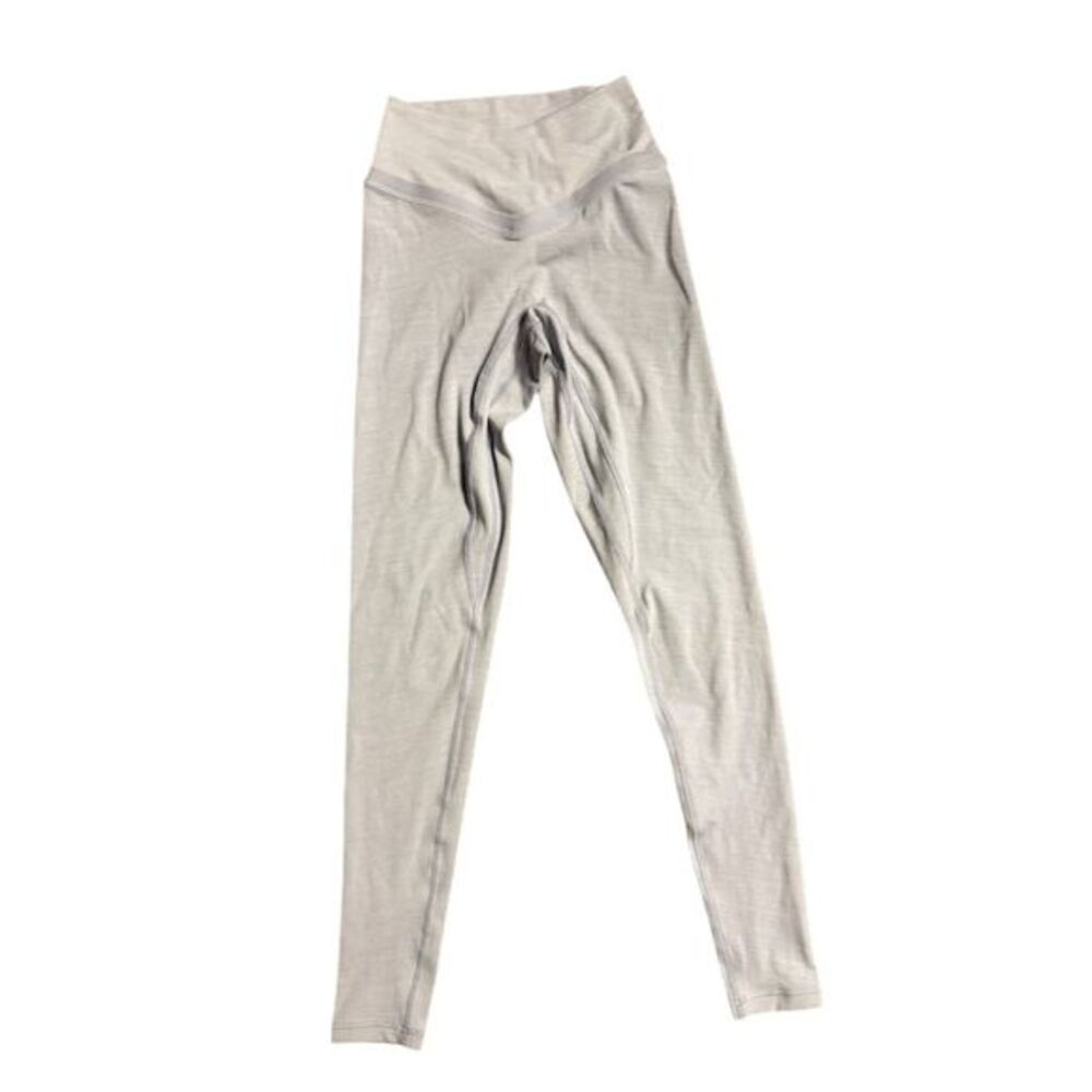 High-Waist Light Grayish Women's Leggings
